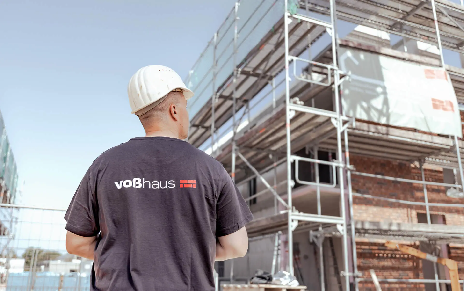 Baubegehung mit einem Planer von voßhaus